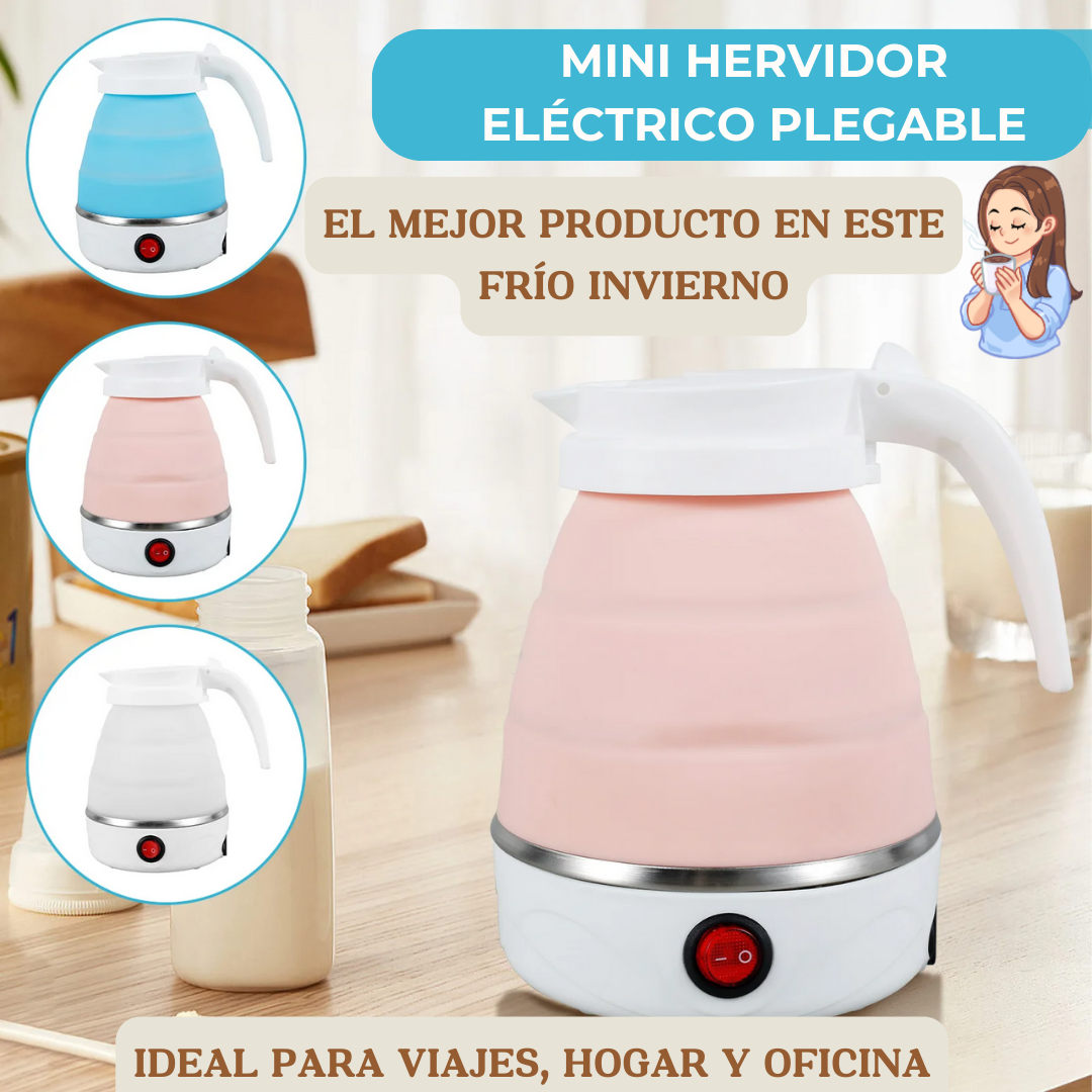 MINI HERVIDOR PORTÁTIL PLEGABLE