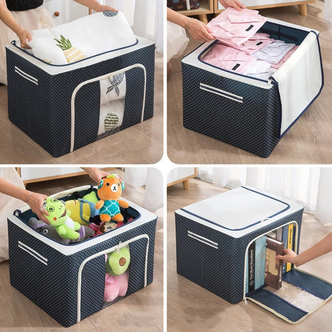 CAJA ORGANIZADORA PLEGABLE x 2 PZAS