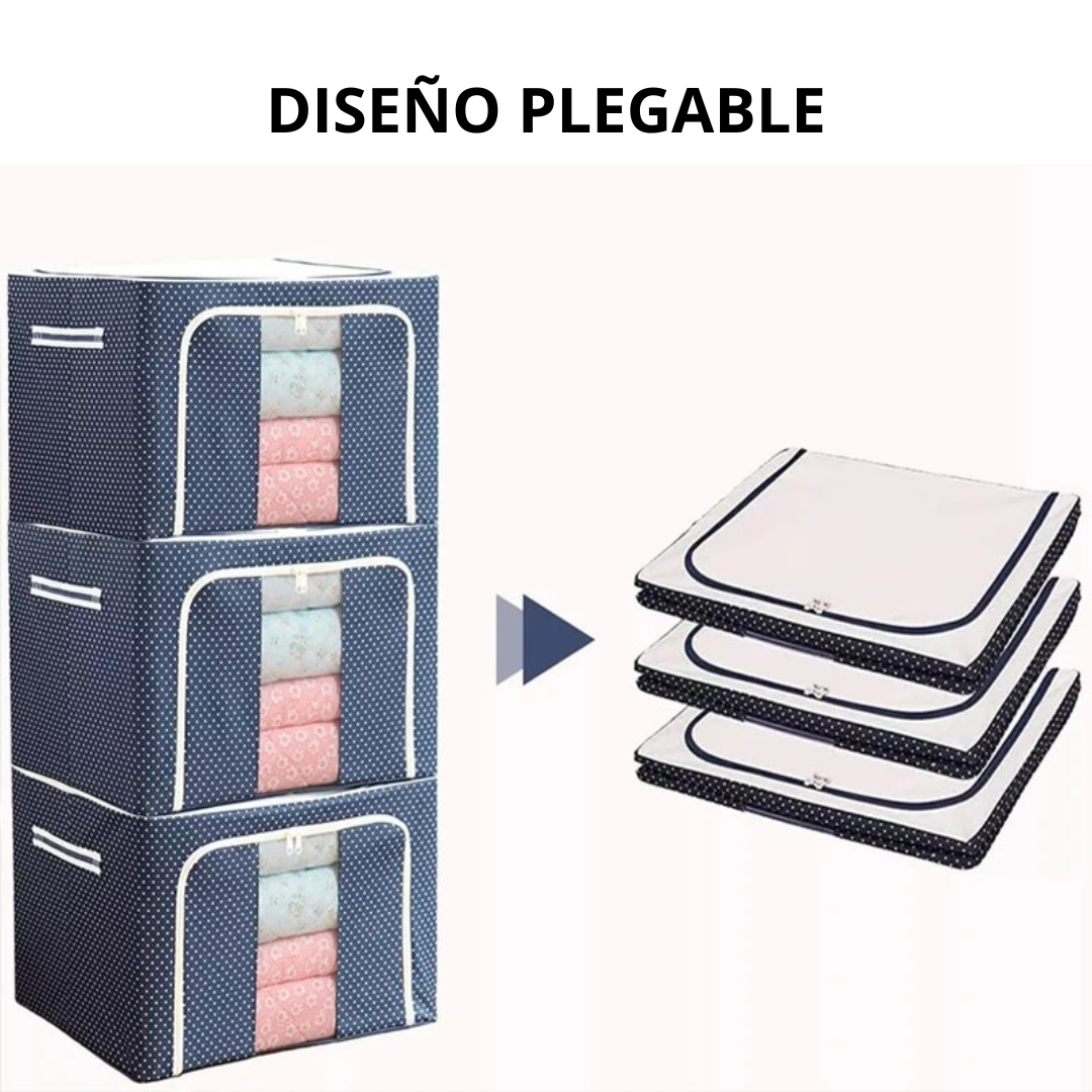 CAJA ORGANIZADORA PLEGABLE x 2 PZAS